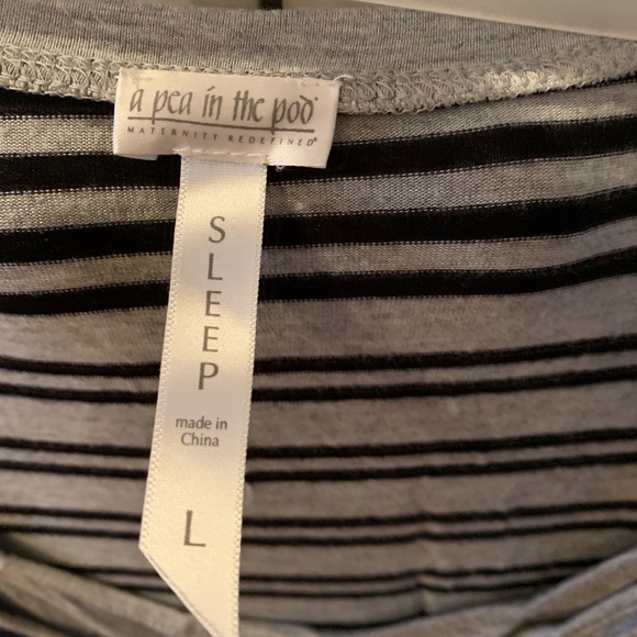 Maternity sleepwear set - Picture 3 of 8